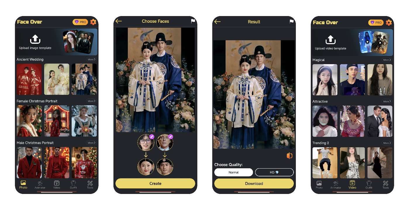 Face Over：AI Face Swap|最新纯净破解激活版免费下载