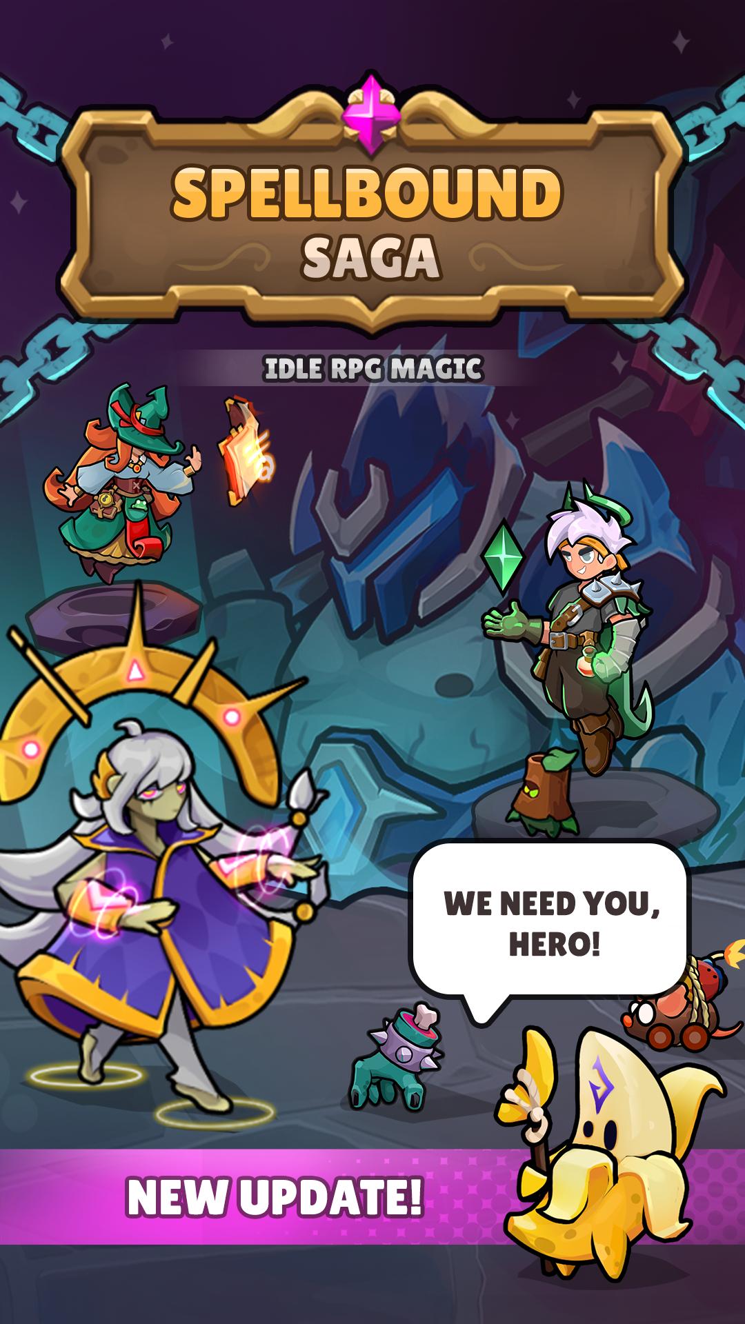 Spellbound Saga: Idle RPG Magic|最新纯净破解激活版免费下载-图片1