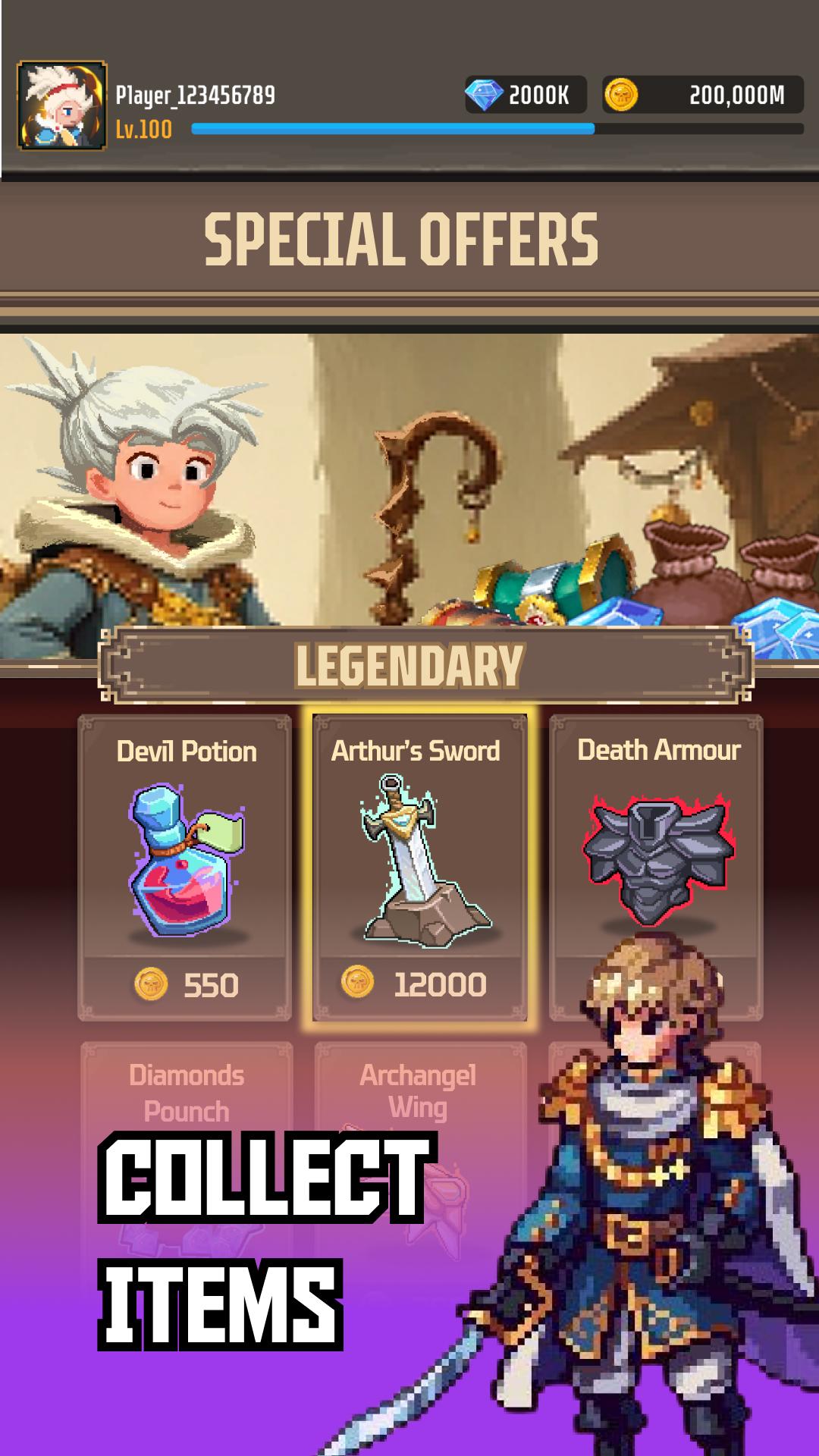 Legend of Slayer: Pixel RPG|最新纯净破解激活版免费下载-图片3