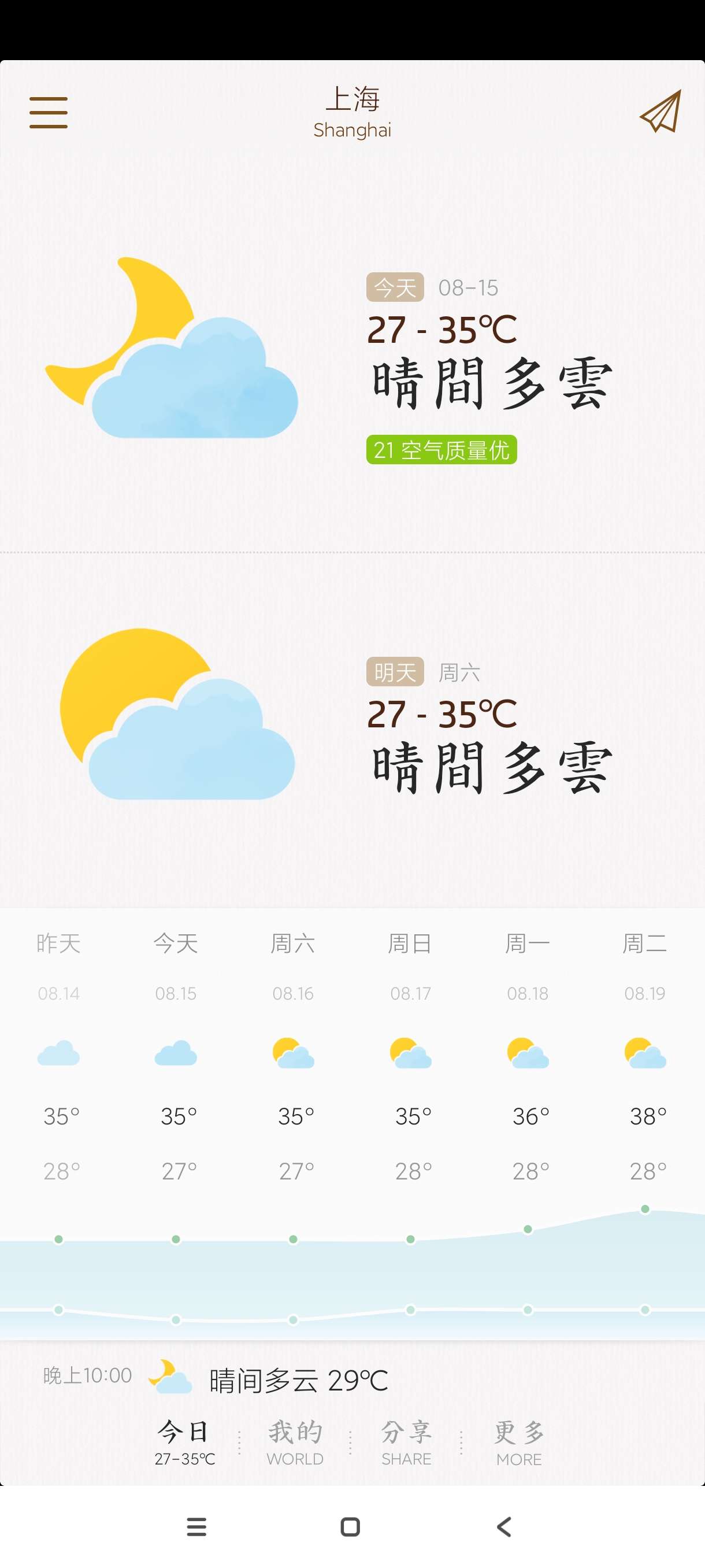我的天气|最新纯净破解激活版免费下载